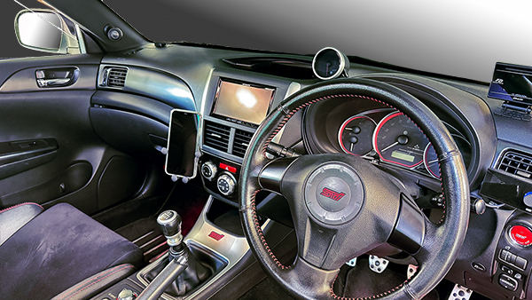 スマホホルダー(IMPREZA GR# / GV# / GH# / GE# / FORESTER 前期SH#)